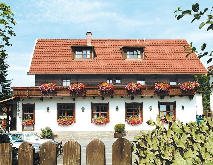 Pension Zum Rechen Bodenmais Exterior foto